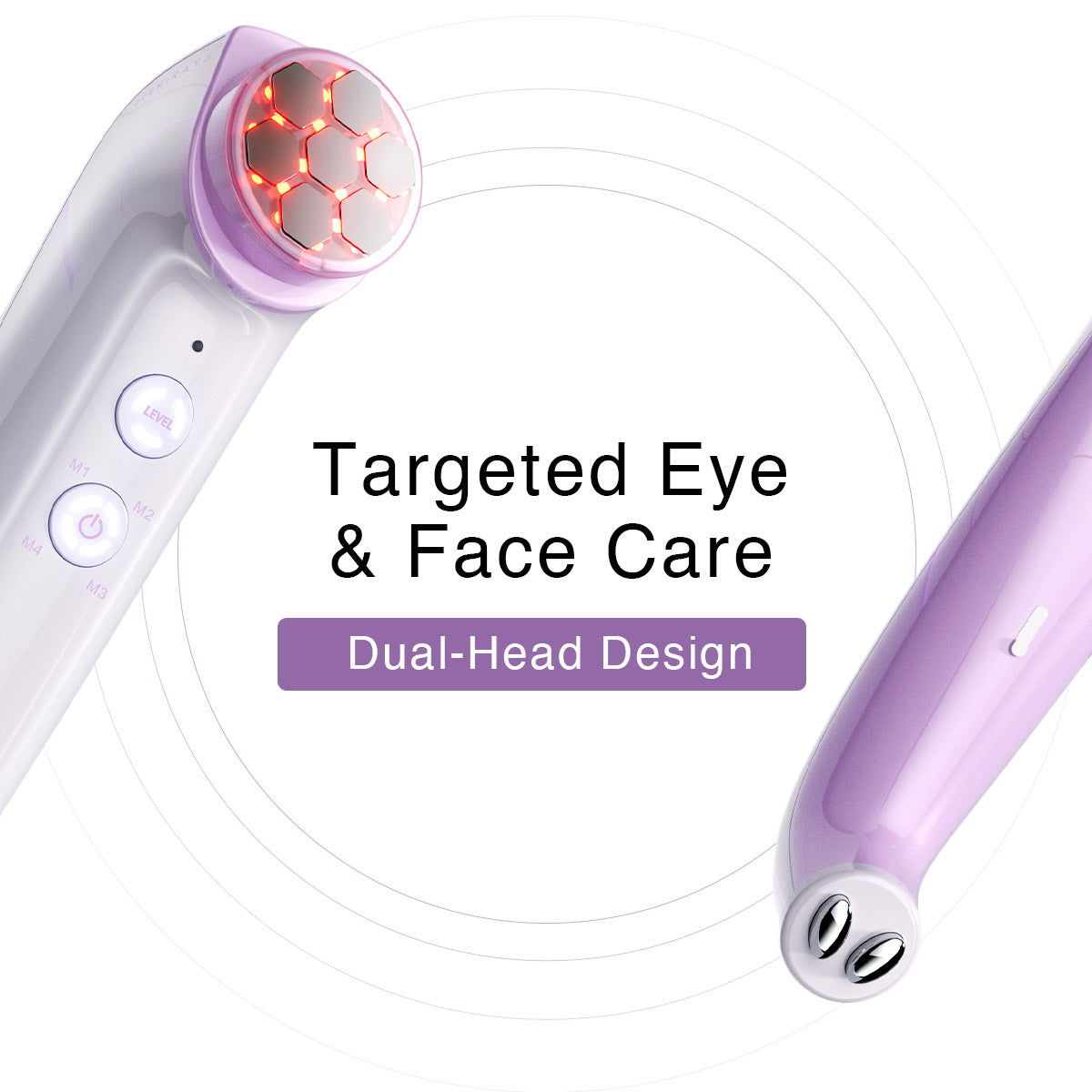 DermRays FusionGlow Appareil de Toning Facial Microcourant Multifonction